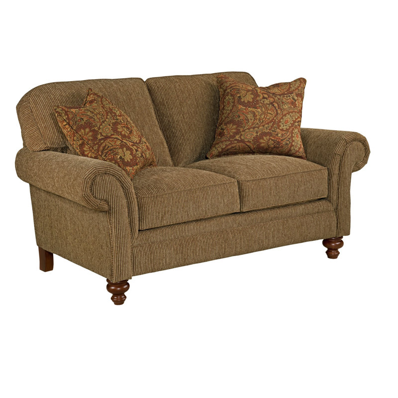 Stone & Leigh™ Furniture Larissa 66" Chenille Rolled Arm Loveseat with
